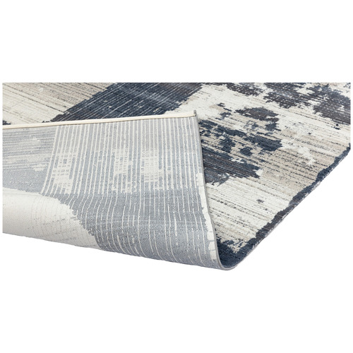 Cream & Navy Colbee Rug