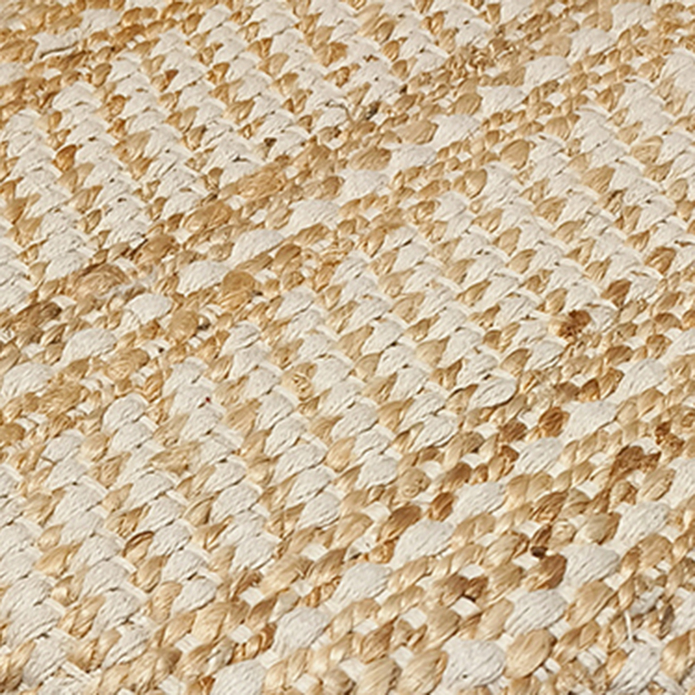 Weston Jute & Cotton Pouffe