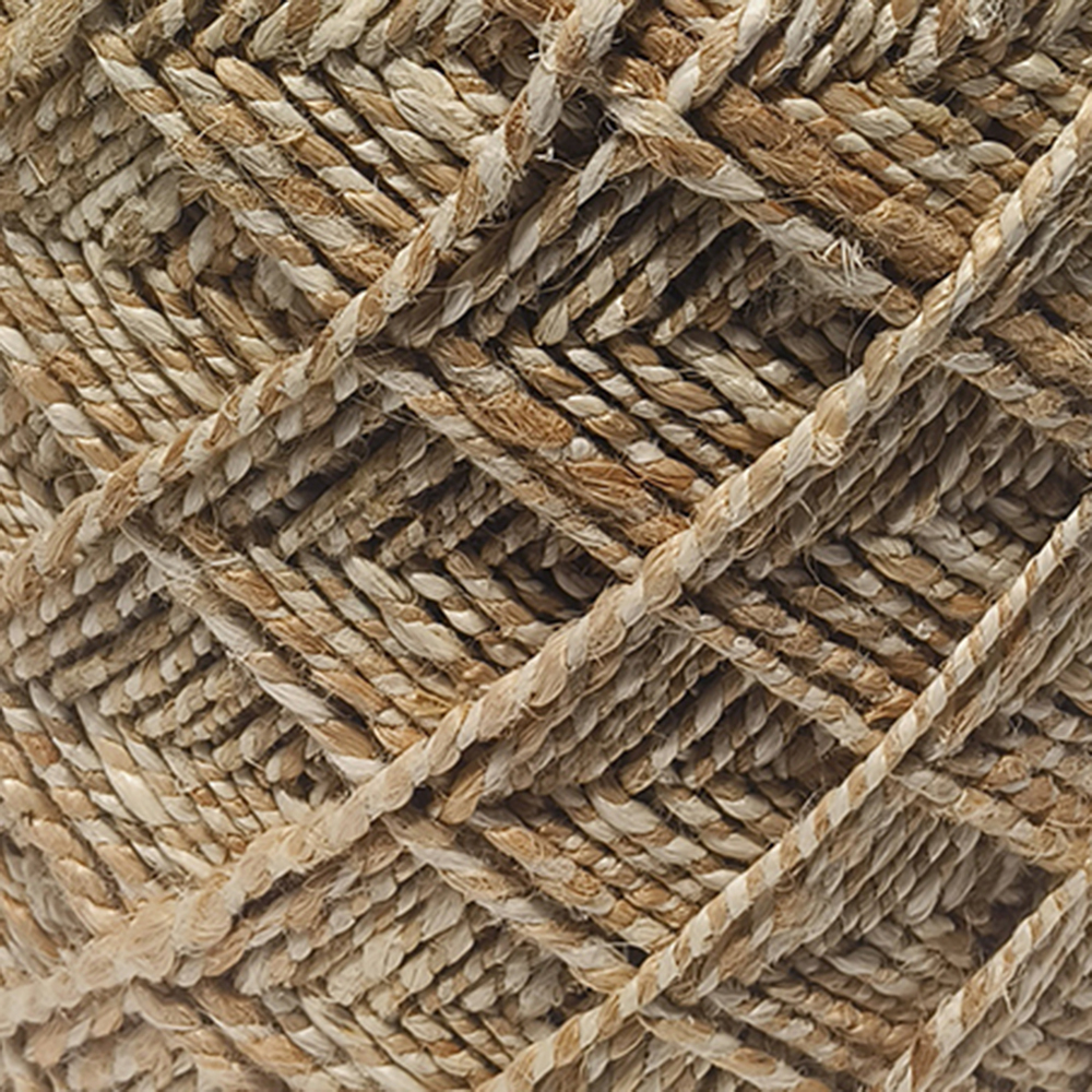 Cape Jute & Cotton Pouffe