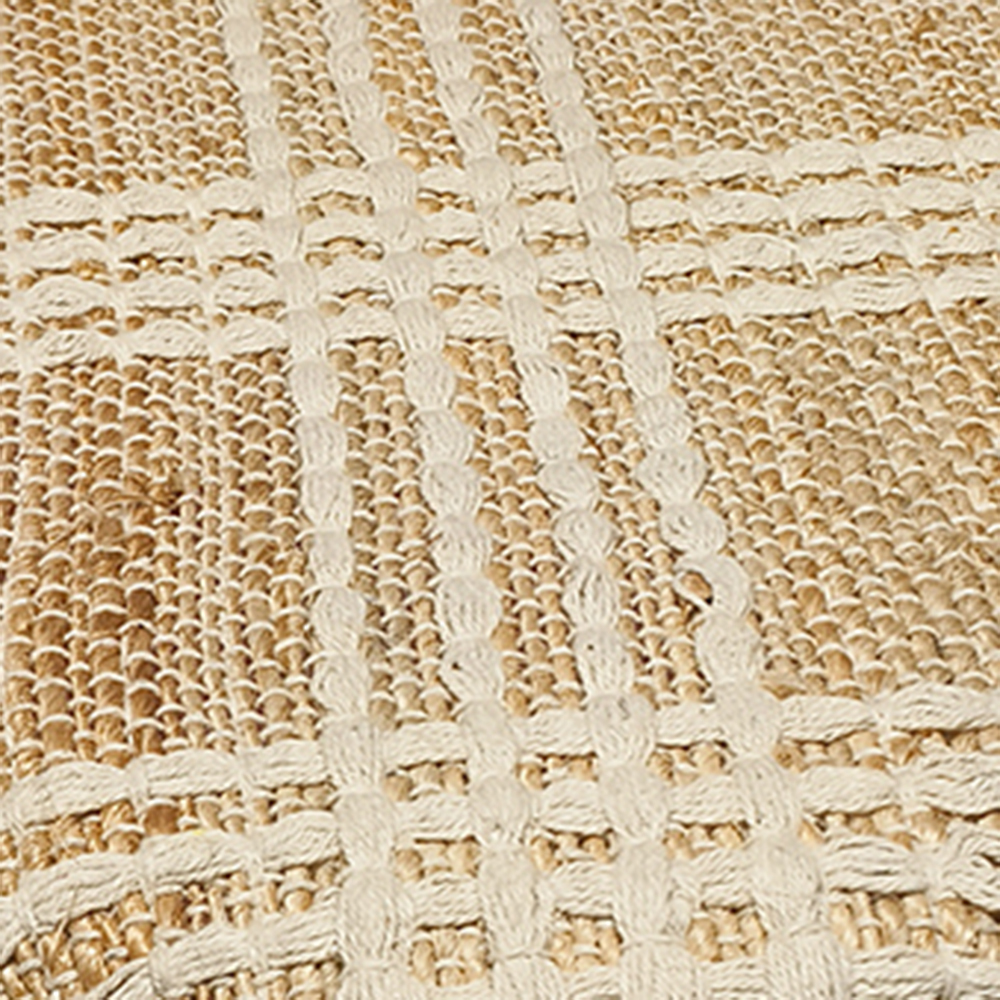 Gaston Jute & Cotton Pouffe