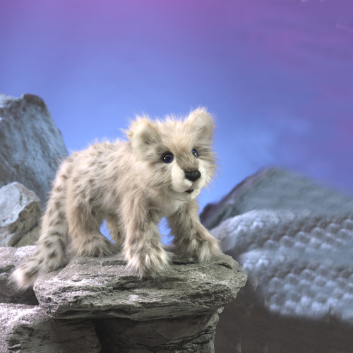 Kids' Snow Leopard Cub Puppet | Temple & Webster