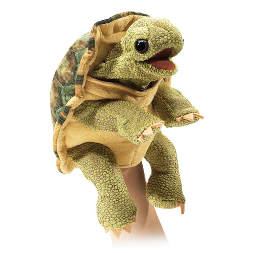 Folkmanis Kids' Standing Tortoise Puppet | Temple & Webster