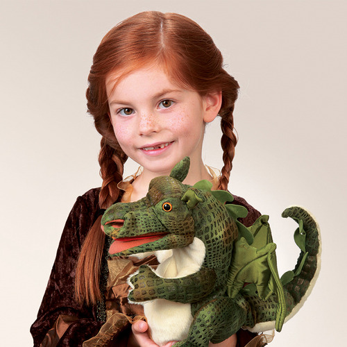 Folkmanis Baby Dragon Puppet
