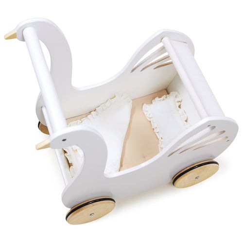 Tender Leaf Toys Sweet Swan Doll Pram