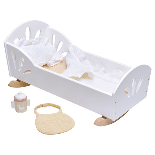 Tender Leaf Toys Sweet Swan Doll Bed