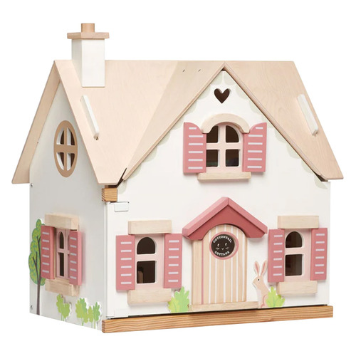 Tender Leaf Toys Cottontail Cottage Dollhouse