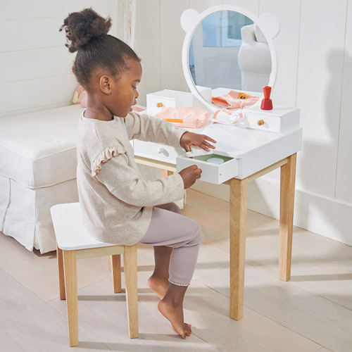 Tender Leaf Toys Forest Dressing Table with Stool