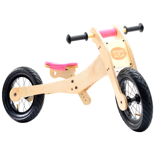 wooden tricycle