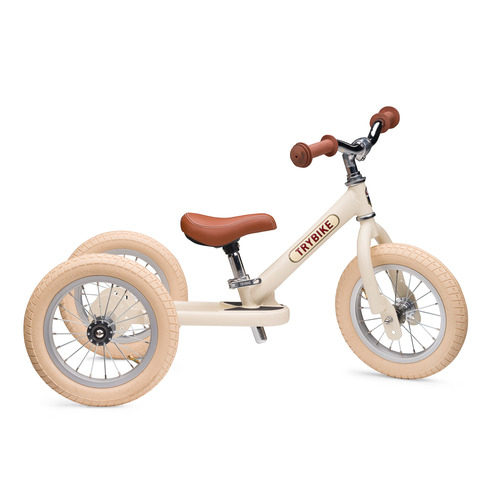 Trybike Vintage Cream Balance Bike