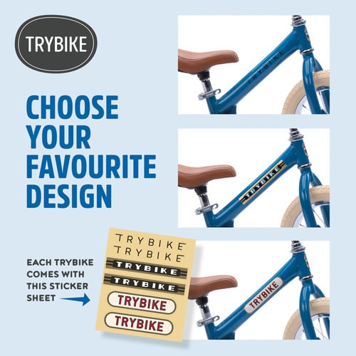 Kids' Vintage-Style Tricycle Balance Bike