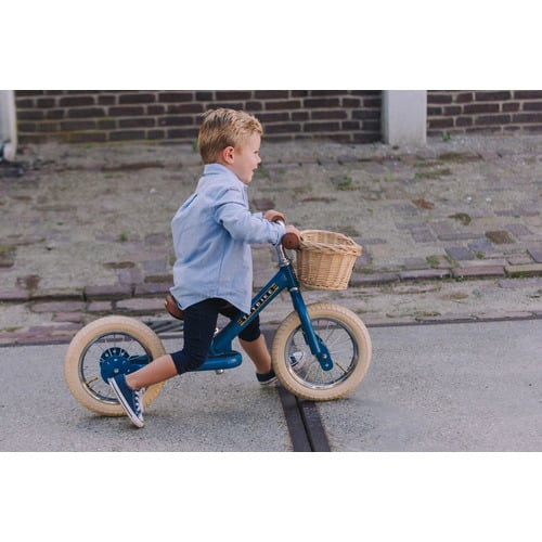 Kids' Vintage-Style Tricycle Balance Bike