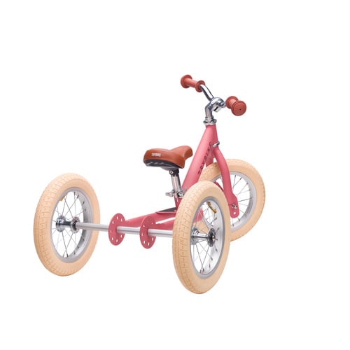 Kids' Vintage-Style Tricycle Balance Bike