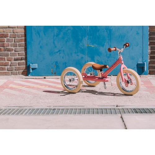 Kids' Vintage-Style Tricycle Balance Bike