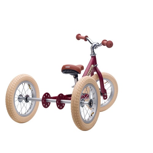 Kids' Vintage-Style Tricycle Balance Bike