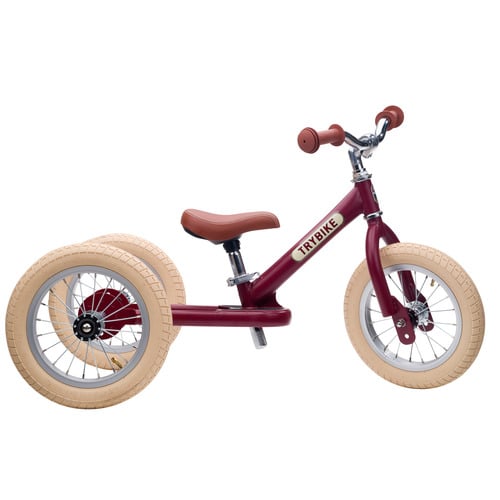 Kids' Vintage-Style Tricycle Balance Bike