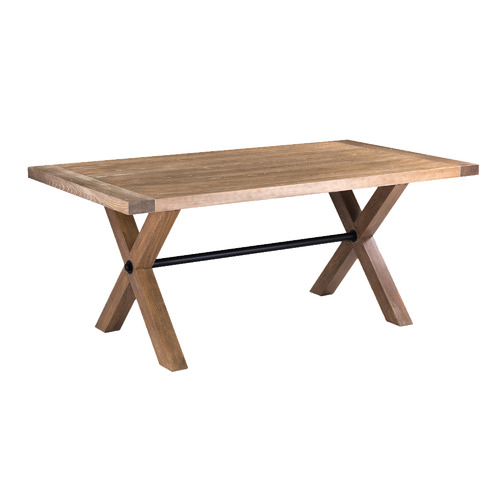 ManhattanHome Natural Corsica Dining Table | Temple & Webster