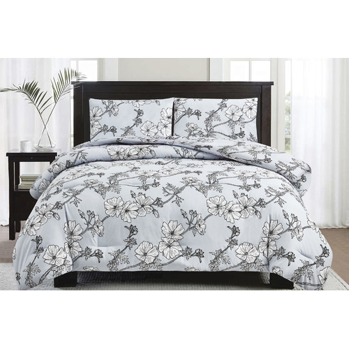 CasaRosso Powder Blue Comforter Set | Temple & Webster