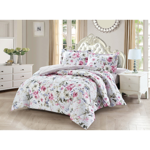 CasaRosso Floral Print Comforter Set Temple & ster