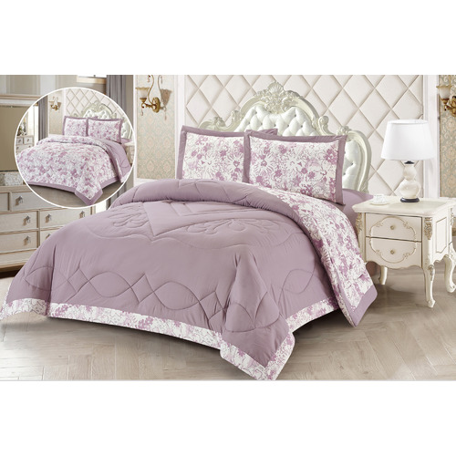 Dusty Pink Wendy Comforter Set | Temple & Webster