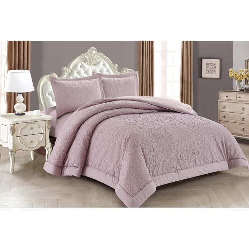 CasaRosso Lilian Mauve Comforter Set Temple & ster
