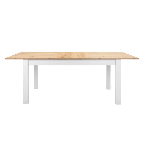 White Brenna Extendable Table