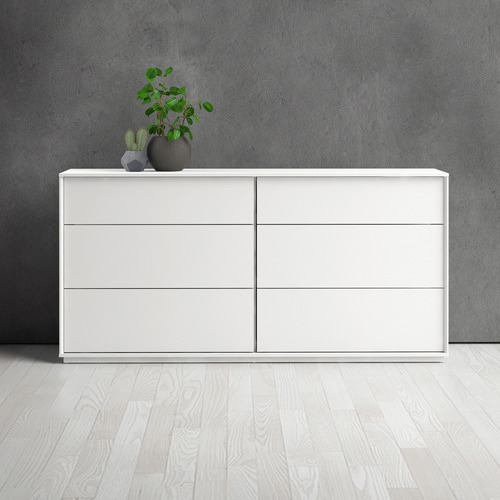 White Lircebe Chest of Drawers Temple & ster
