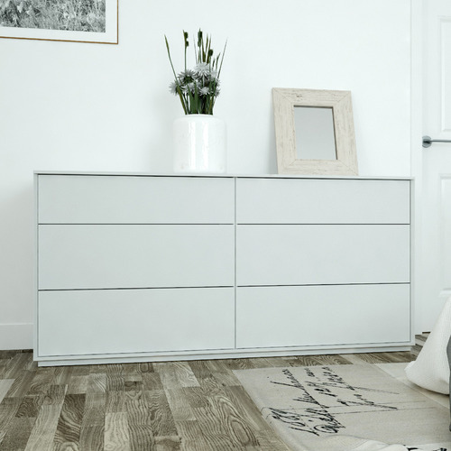 White Lircebe Chest of Drawers Temple & ster