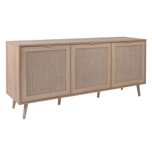 VigarandRose Large Jamal Rattan Effect Sideboard & Reviews Temple