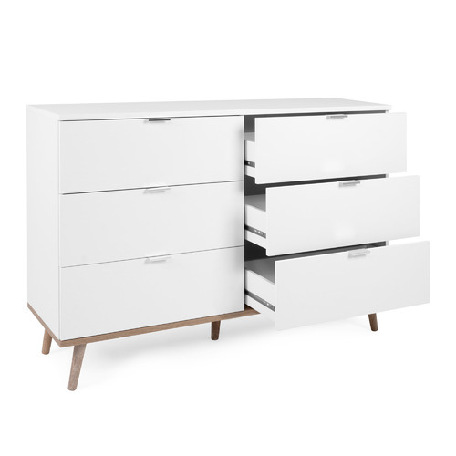Core Living Goteborg 6 Drawer Chest | Temple & Webster
