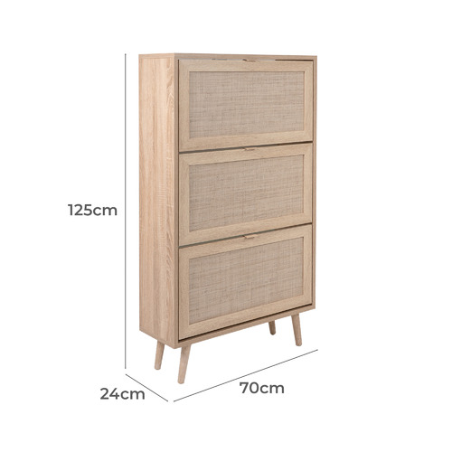 VigarandRose Jamal RattanEffect Shoe Temple & ster