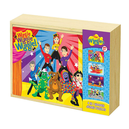 4In1 The Wiggle Wooden Puzzle Temple & ster