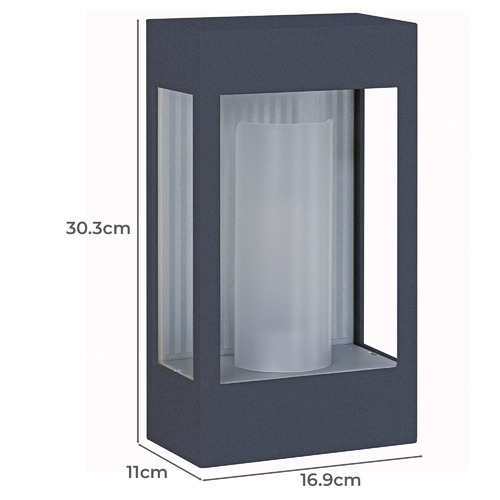 Brick Aluminium Outdoor Wall Light