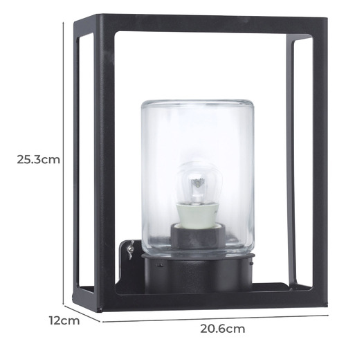Hugy Aluminium Outdoor Wall Light