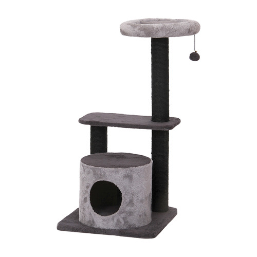 ScratchingPost Grey Orion Cat Scratching Post Temple & ster