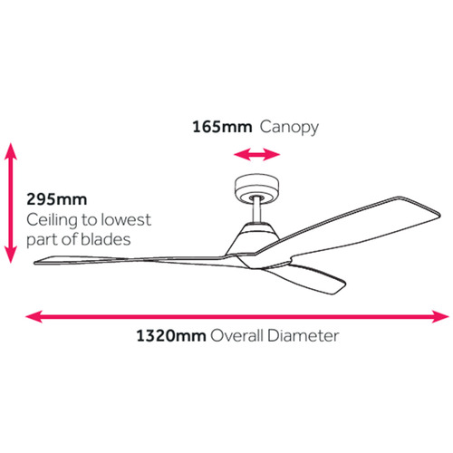 Claro Dreamer DC Ceiling Fan