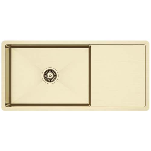 Buildmat Cody Single Kitchen Sink with Drainboard The Build by Temple