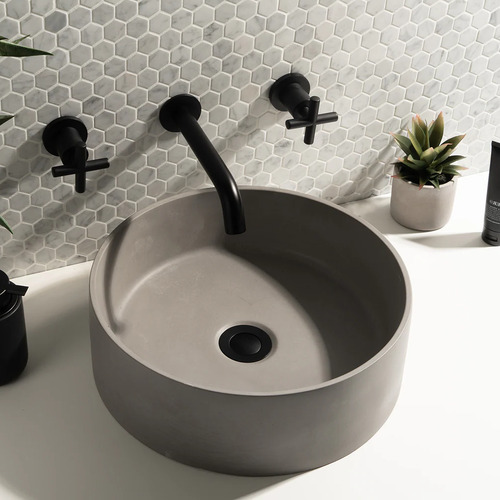 Cameron Round Concrete & Cement Basin