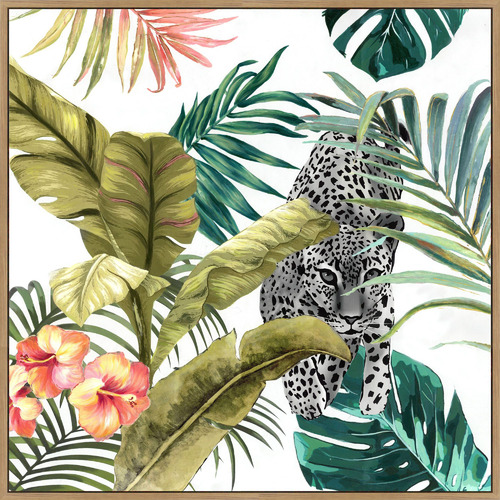 Jungle A Framed Canvas Wall Art Temple & ster