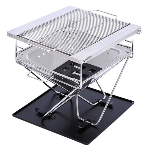 Hatrol 450 Stainless Steel Fold BBQ Firepit