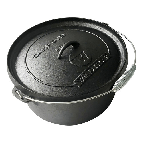 9 Quart Cast Iron Camp Dutch Oven