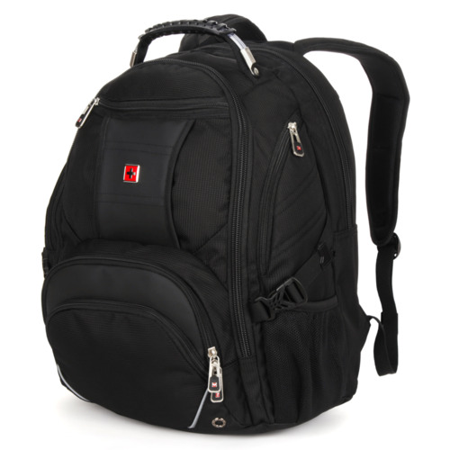 Swisswin 50cm Black SW9371 Travel Backpack | Temple & Webster