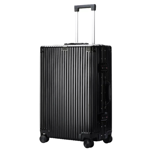 Black 65cm B3251  Aluminium Suitcases