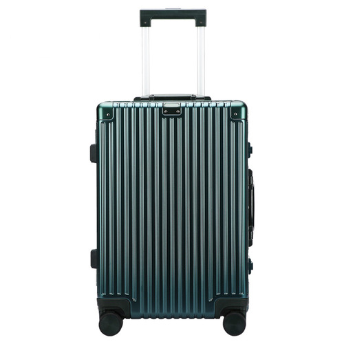 Green 65cm B3253  Aluminium Suitcases