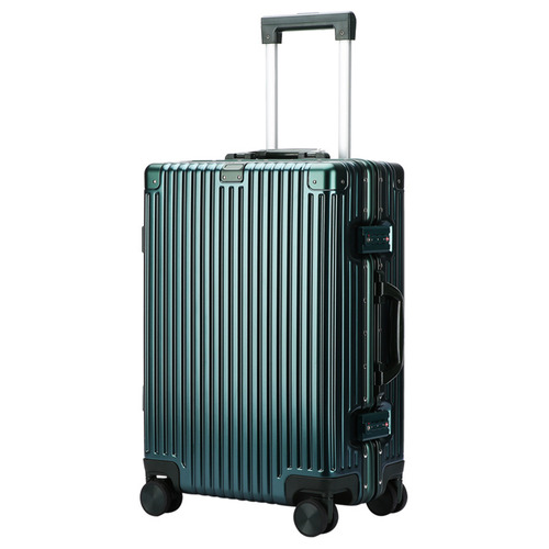 Green 65cm B3253  Aluminium Suitcases