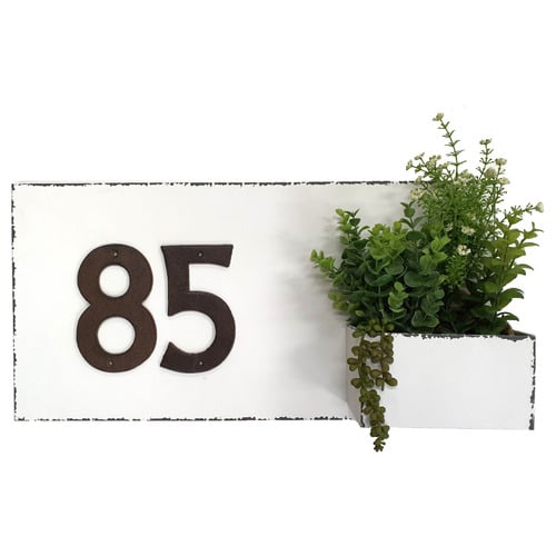 60cm Metal Wall Planter