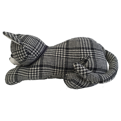 K'sHomewares&Decor Grey Scratching Cat Door Stop Temple & ster