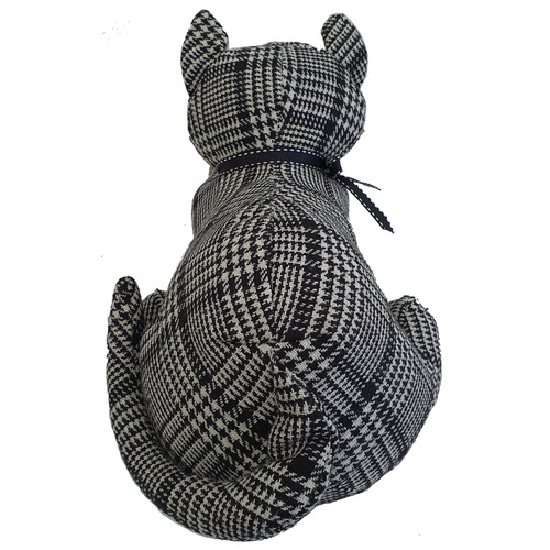 K'sHomewares&Decor Grey Scratching Cat Door Stop Temple & ster