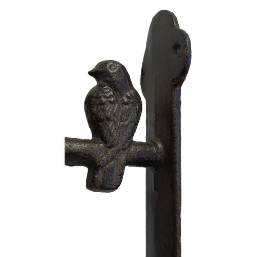 Dark Brown 4 Birds Iron Bell
