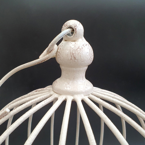 2 Piece Birdcage Hanging Planter Set