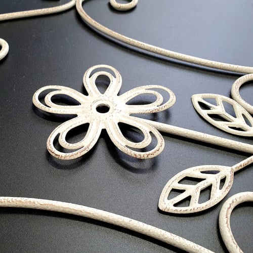 2 Piece Ornamental Wall Planter Set